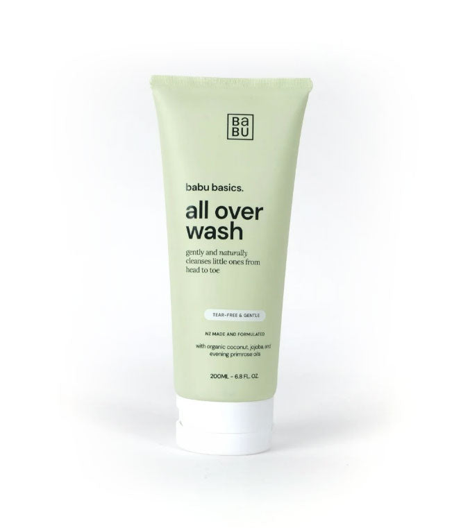 Babu Basics - All Over Wash 200ml (Body Wash & Shampoo)