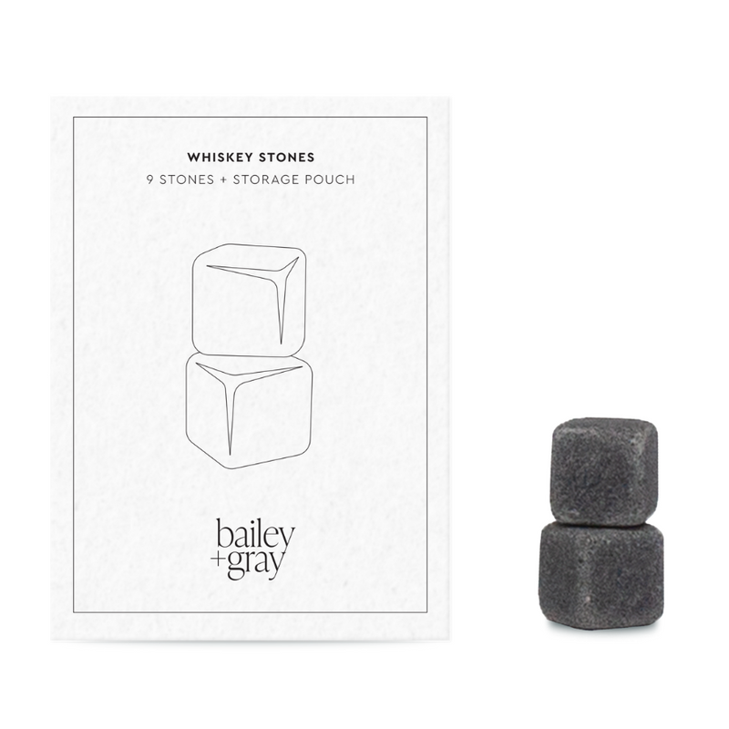 Bailey + Gray Whiskey Stones