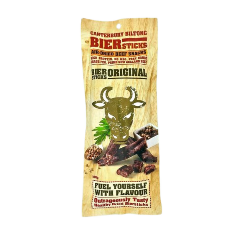 Canterbury Biltong Original Bier Sticks 100g