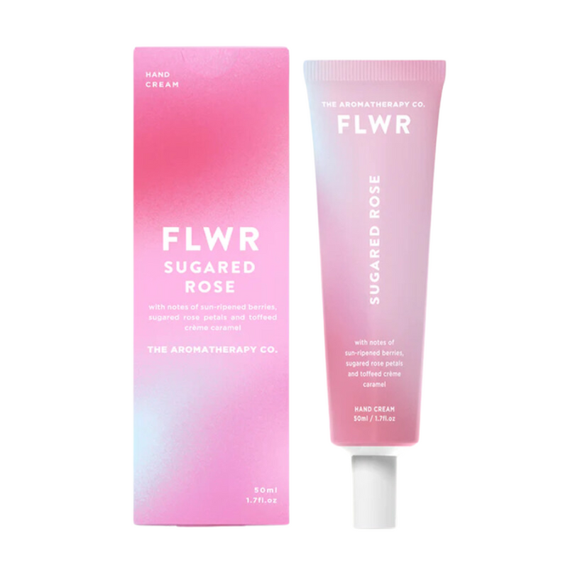 The Aromatherapy Co FLWR Sugared Rose Hand Cream 50ml