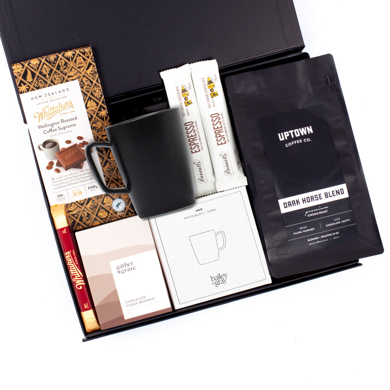 The Coffee Lover Mug and Snacks Gift Box