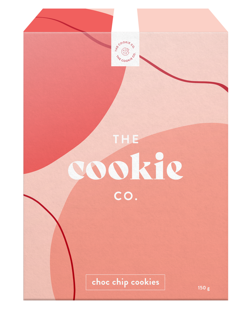 The Cookie Co Choc Chip Cookies 150g Red