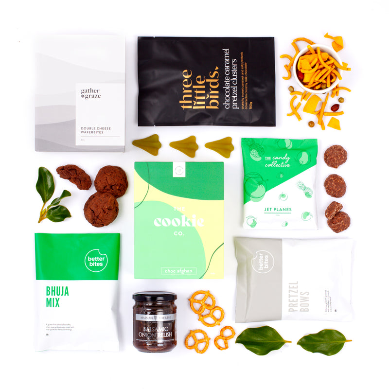 The Green Goodness - Salty & Sweet Snack Gift Box