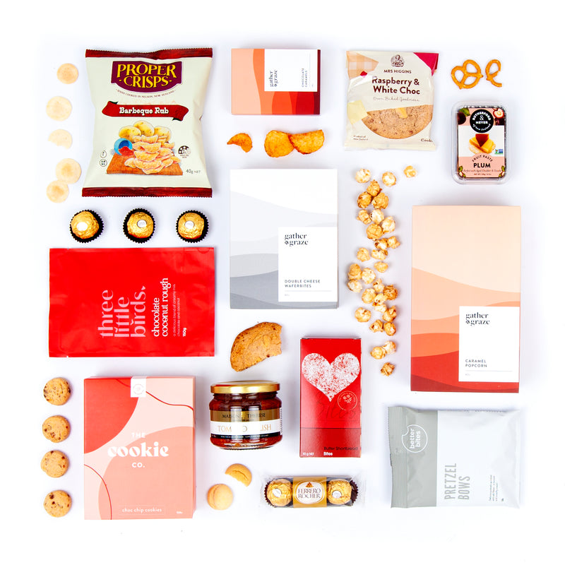 The Luxury Goodies - Shortbread, Cookies, Popcorn & Relish Luxury Treats Gift Box